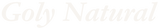 Goly Natural logo