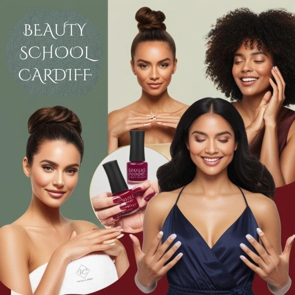 Beauty School Cardiff. logo