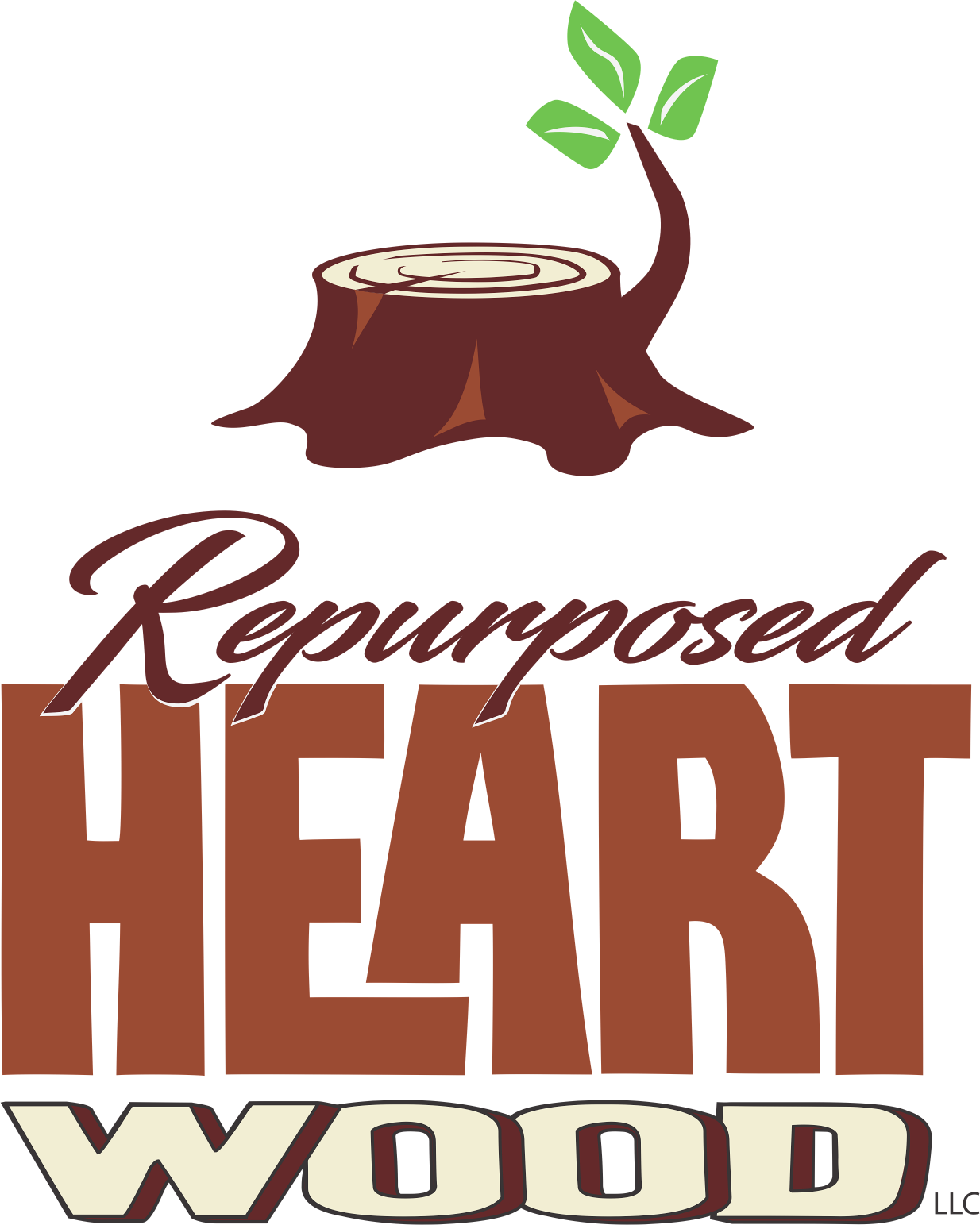 Repurposed Heart Wood logo