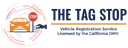 The Tag Stop - Alpine 85499 Licensed By DMV logo